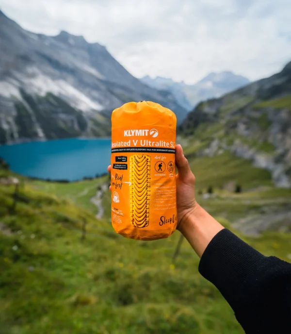 Karimatka KLYMIT Insulated Static V Ultralite SL™ oranžová - Image 4