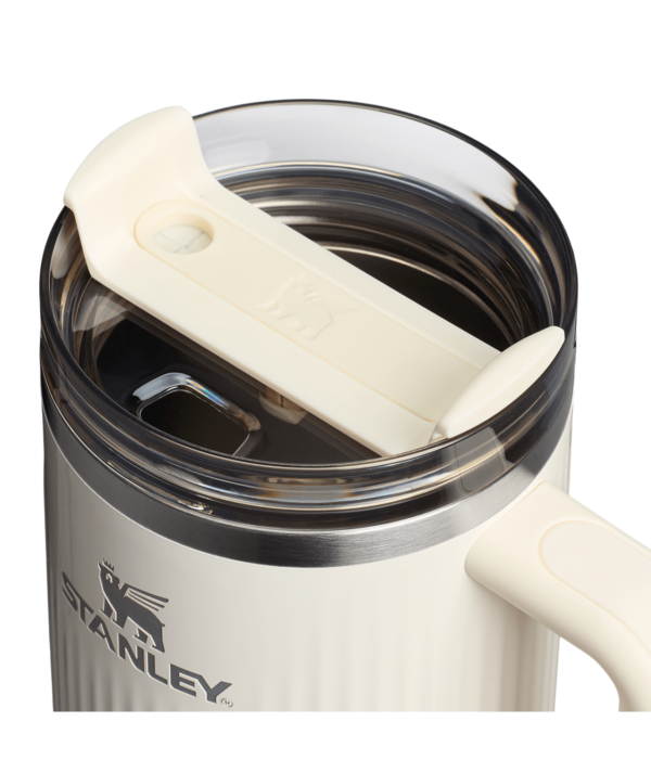 Fľaša STANLEY The Quencher H2.O Fluted Tumbler 1.18l cream gloss - Image 2