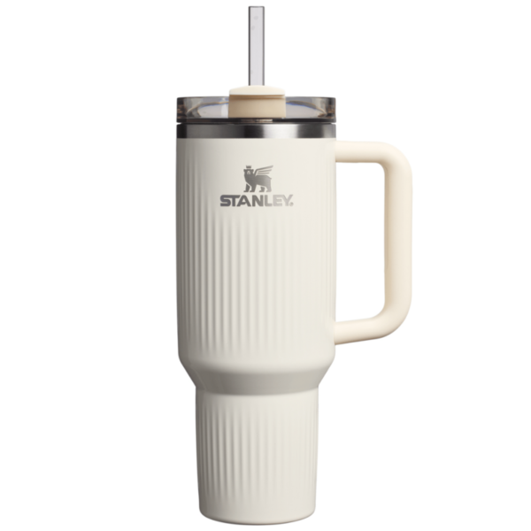 Fľaša STANLEY The Quencher H2.O Fluted Tumbler 1.18l cream gloss