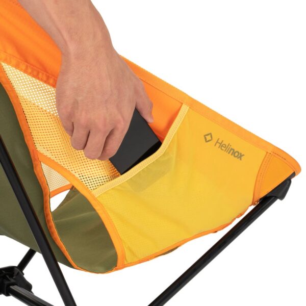 Skladacia stolička Helinox Chair One Highback (re) flame multi block - Image 3